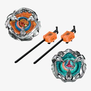 베이블레이드X 쥬라기월드 티렉스/모사사우루스 (BX-00/더블 스타터)