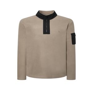 헤지스 골프 남성 [[24FW]] WPTS4D703I3 [가격인하][스테디셀러]패치 포켓 하프집 티셔츠 (BEIGE)