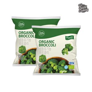 [퀵쿠킹] 냉동 유기농 브로콜리 600g x 2팩