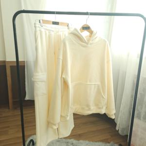 [브리치]  / 커플 남녀 기모 트레이닝복 세트 2col