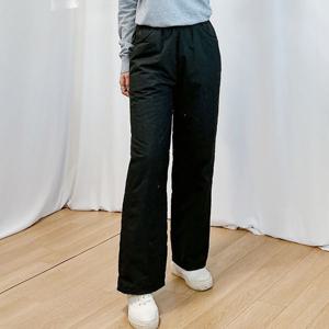 [하프클럽] 패딩 와이드 버뮤다 슬랙스 등산복 팬츠 코러스