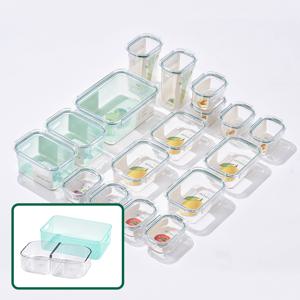 [NEW] 브리앙 풀트라이탄 투명 밀폐 용기 반찬통 24P 풀세트