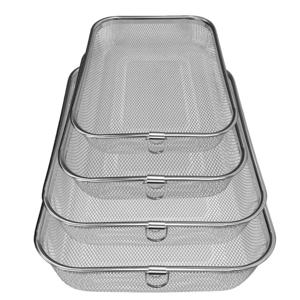 고리 스텐망 사각 바구니 채반 대형 채망 과일 물빠짐 사각 스테인리스 물빠짐 스텐망 스텐볼