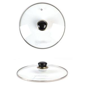 냄비뚜껑 냄비덮개 유리뚜껑 유리덮개 21.3cm 3호 C형 손잡이냄비뚜껑 프라이팬뚜껑