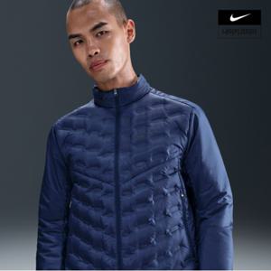 남성 써마 핏 ADV 에어로로프트 리펠 다운 러닝 재킷 FB7557-492