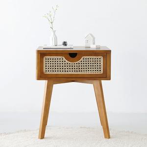 마켓비 CESBON 원목수납협탁 라탄 KCN001 7486.7277