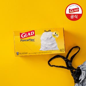 글래드 쓰레기봉투 빅트래시백 재활용봉투 40매입