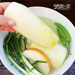 호랑이김치 국산 무우 월동무 물김치 동치미