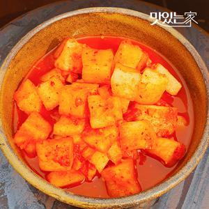 호랑이김치 국산 무 설렁탕 깍두기