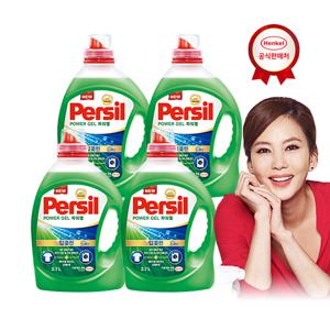 퍼실 딥클린 파워젤 2.7L x4개 세탁세제 일반/드럼 겸용
