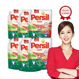 퍼실 딥클린 삶음파워 하이진젤 1.8Lx6개 세탁세제 겸용