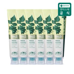 부드러운 거품치약 마일드 200g 6개