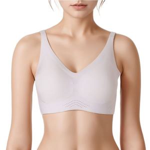 [비비안] 무봉제 퓨징 심리스 3단 여성 브라 2종택1BR1942A