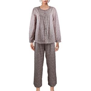 [비비안]백화점 부드러운 순면 이중거즈 여성 긴팔 잠옷 -WP8872R