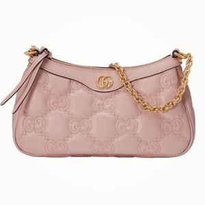 풀구성품  GG 마틀라세 핸드백 핑크 735049