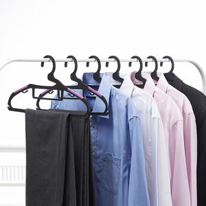 국내생산 리즈 논슬립 옷걸이 30개 플라스틱 기능성 티셔츠 바지걸이 어깨뿔방지