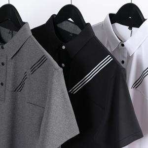 [브리치] 그레이캣 / 여름 골프카라 남자골프반팔티 남성골프웨어반팔