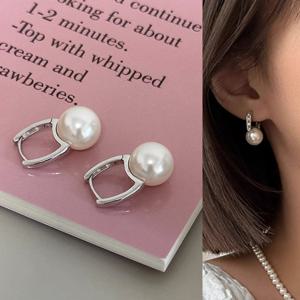 데이디 왕 진주 데일리 럭셔리 비즈 드롭 귀걸이