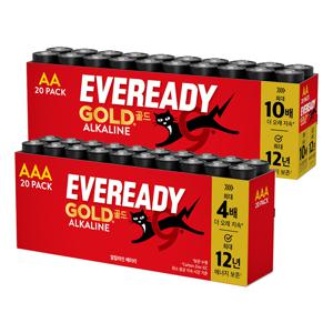 EVR 알카라인 건전지 20입 (AA/AAA) 택 1