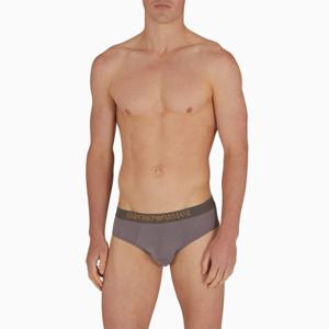 [롯데백화점][엠포리오 아르마니 언더웨어]남성 로고 자수 밴딩 레이온 브리프 삼각팬티 (0815111021)