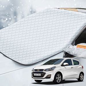 스파크 성에방지커버 자동차 앞유리 덮개 커버 성애제거 성에방지커버 성에제거
