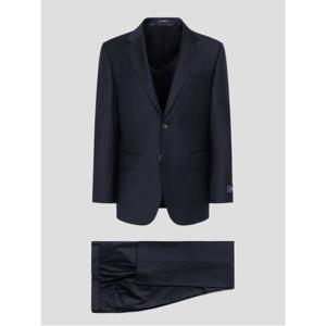 [COUTURE] 울 실크 미니멀 루즈 핏 수트 세트 - 네이비 (PS00136358R)