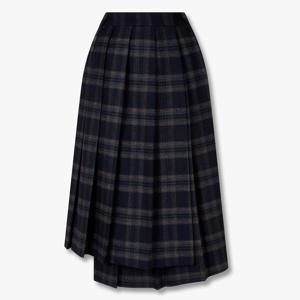 체크패턴 플리츠 랩 스커트 9105432208