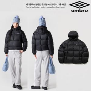 엄브로 페더플렉스 블랭킷 후드형 머스코비 덕 다운 자켓 UQ423CDJN2