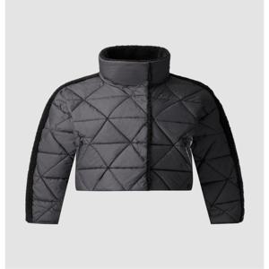 [코오롱스포츠] 동절 여성 플리스 하이브리드 패딩 TVJJW24532BLK