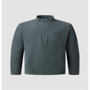 [코오롱스포츠] 남성 기모 집업 티셔츠 V2TBX24351DGR