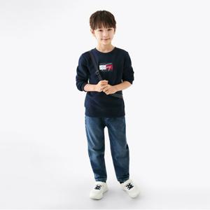 타미힐피거 슬리가 데님 밴딩 팬츠 (T42F6PEP050BT21A4)