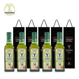 이바라 유기농 엑스트라버진올리브오일 500ml*5병 + 종이백5매