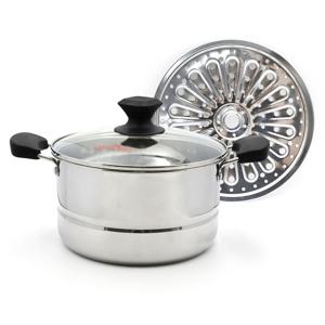 퀸센스 IH 인덕션 찜곰솥 다용도 냄비 26cm 깊은냄비 육수냄비 큰냄비 찜냄비 대용량 찜기.들통