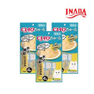 이나바 챠오츄르 sc-180 수분보급 닭가슴살 56g 3팩