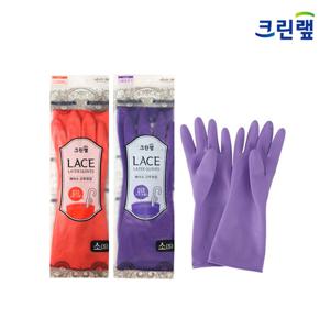 크린랩 레이스고무장갑 소