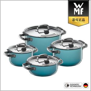 퓨전테크 네이처 그린 냄비 4종 세트(16H,20L,20H,24H)