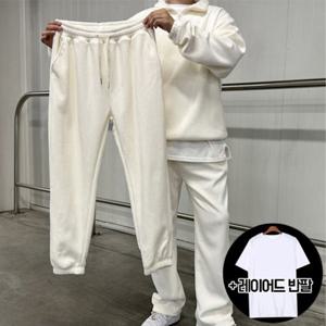 [브리치]  /  SET 4컬러 보일러기모골덴 트레이닝세트+레이어드티