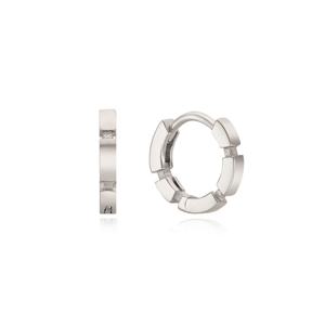 [티르리르] 단델리온 S 실버화이트 원터치 귀걸이 TESSVW00114S-S