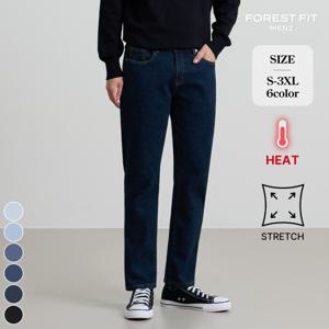 [브리치]  맨즈 / (또입진맨즈16탄) 기모 밴딩 테이퍼드핏 데님 팬츠