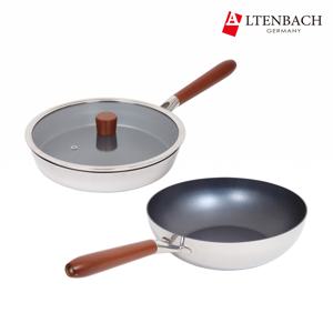 IH 스텐 파인우드 통5중 24cm 3종세트 (F24+W24+C24)