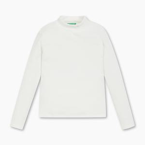 [본사] 골지 목폴라 티셔츠_QATS21561IV