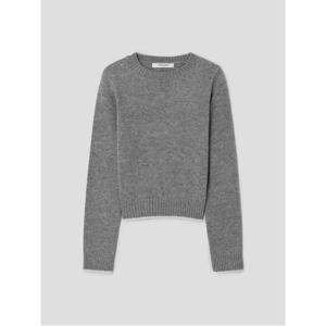 투톤 립 풀오버  그레이