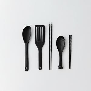 [일본직수입] 스미노 키친툴 5P 세트 비장탄 함유