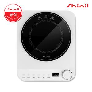 SHINIL 1구 인덕션 소형 휴대용 1인용 식탁용 미니 전기레인지 SHL-6006W