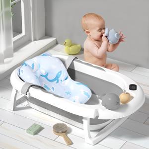 니스툴그로우 신생아 접이식 아기 욕조 온도계포함