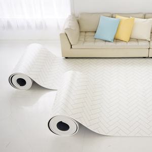 삼바텍 잘라쓰는 층간소음매트 화이트 110 X 200cm / PVC 롤 놀이방매트