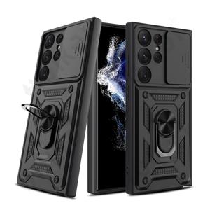 데켄스 갤럭시 S23 S22 S21 S20 울트라 플러스 카메라보호 핑거링 아머 범퍼 방탄 하드 핸드폰 휴대폰 케이스 M816