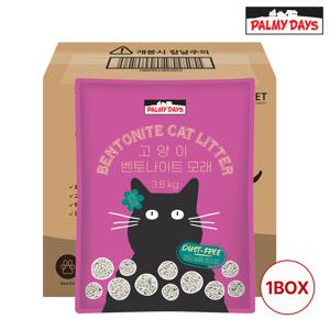 [CJ단독SALE]  벤토나이트 고양이모래 3.8kg x 4개