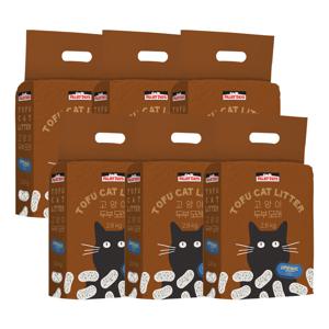 파미데이즈 고양이모래 두부모래 오리지널 (가는입자) 2.8kg x 6개