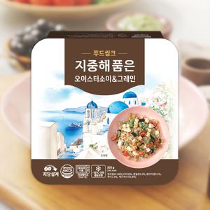 푸드씽크 지중해품은 곡물도시락 웜그레인샐러드 오이스터소이앤그레인